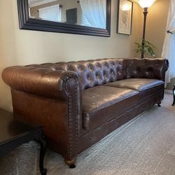 Chesterfield Sofa and Chair