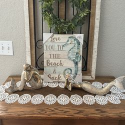 3 piece ocean theme items