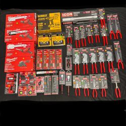 Milwaukee, Dewalt, Icon Tools