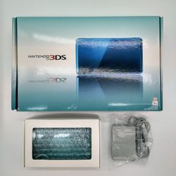 Nintendo 3DS in Aqua Blue with Box | Refurbished 3DS Handheld Console Gameboy