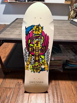 Dogtown Eric Dressen hands skateboard deck