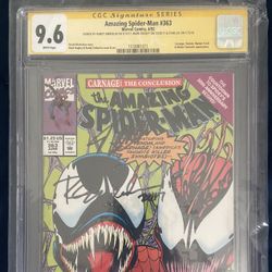 Amazing Spider-Man #363 Comic Signed By Stan Lee
