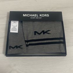 scarf and hat from Michael Kors