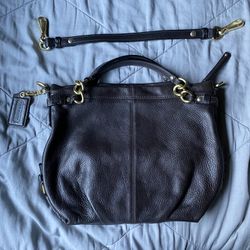 Brown Leather Coach Purse 