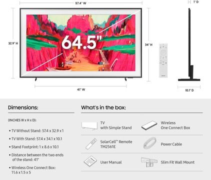 Samsung 65” Frame TV (2025)