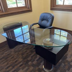 Copenhagen Glass Desks And Table $250 each: Fountain Hills 