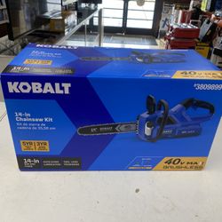 Kobalt 40v 14-in Chainsaw Kit 