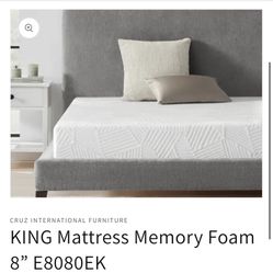 New King Mattress Memory Foam 