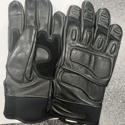 New Black  Motto or Safety Gloves  Large