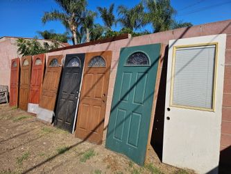 Fiber glass doors