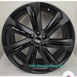 4 Factory 2026 Escalade 24" Wheels Black Rims OEM 6x139