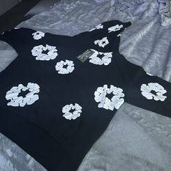 Black Denim Tears Hoodie