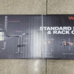 New Standard Bench and Rack Combo - Weider XR 6.1
