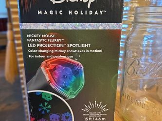 Disney Frozen Anna & Elsa Color-Changing LED Projector