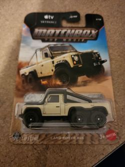 Matchbox The Movie Land Rover 6x6 Die-Cast