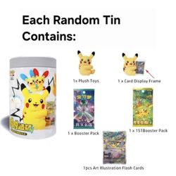 Pokemon TCG Nuzzle Cheeks Plush Toy Card Display Gift 1 Box Simplified Chinese