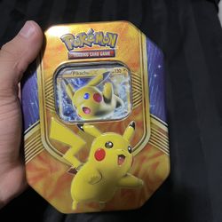 Pikachu Tin 