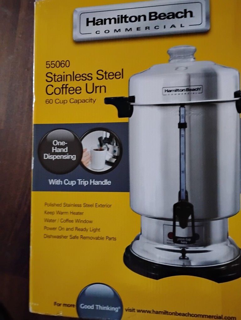 Hamilton Beach Commercial Coffee Urn.