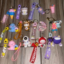 Cute Kawaii Keychains 