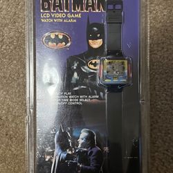 1989 Batman Electronic LCD VIdeo Game Watch