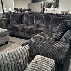 New Sectionals Brown Blue Grey Black