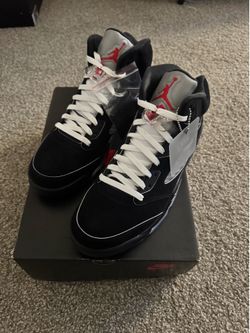 Jordan 5 Black Metallic Reimagined
