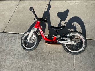 Woom 1 Kids Balance Bike Red 12"