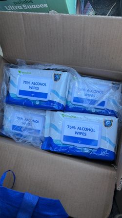Alcohol wipes $30