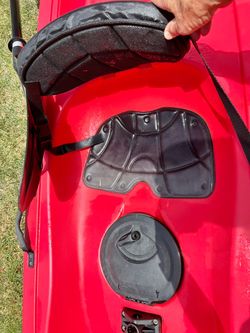 Sit-on-top Kayak with Seat and Hatch