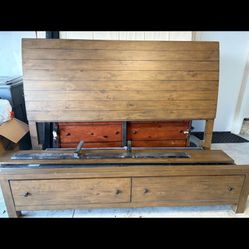 Queen Bed Frame $350