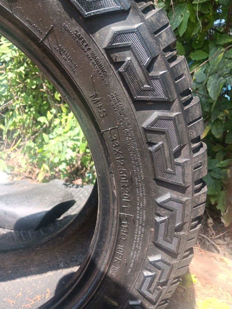 (2) 33x12.50x20 Country Hunter All-Terrain