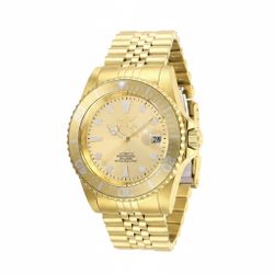 Invicta Pro Diver Navigator Automatic Men's Watch - 42mm, Gold (30096)