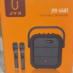 Brand New Wireless Karaoke Machine 2 Microphones