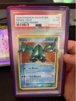 Regice Gold Star PSA 6