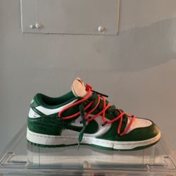 Off white Nike dunk Pine green