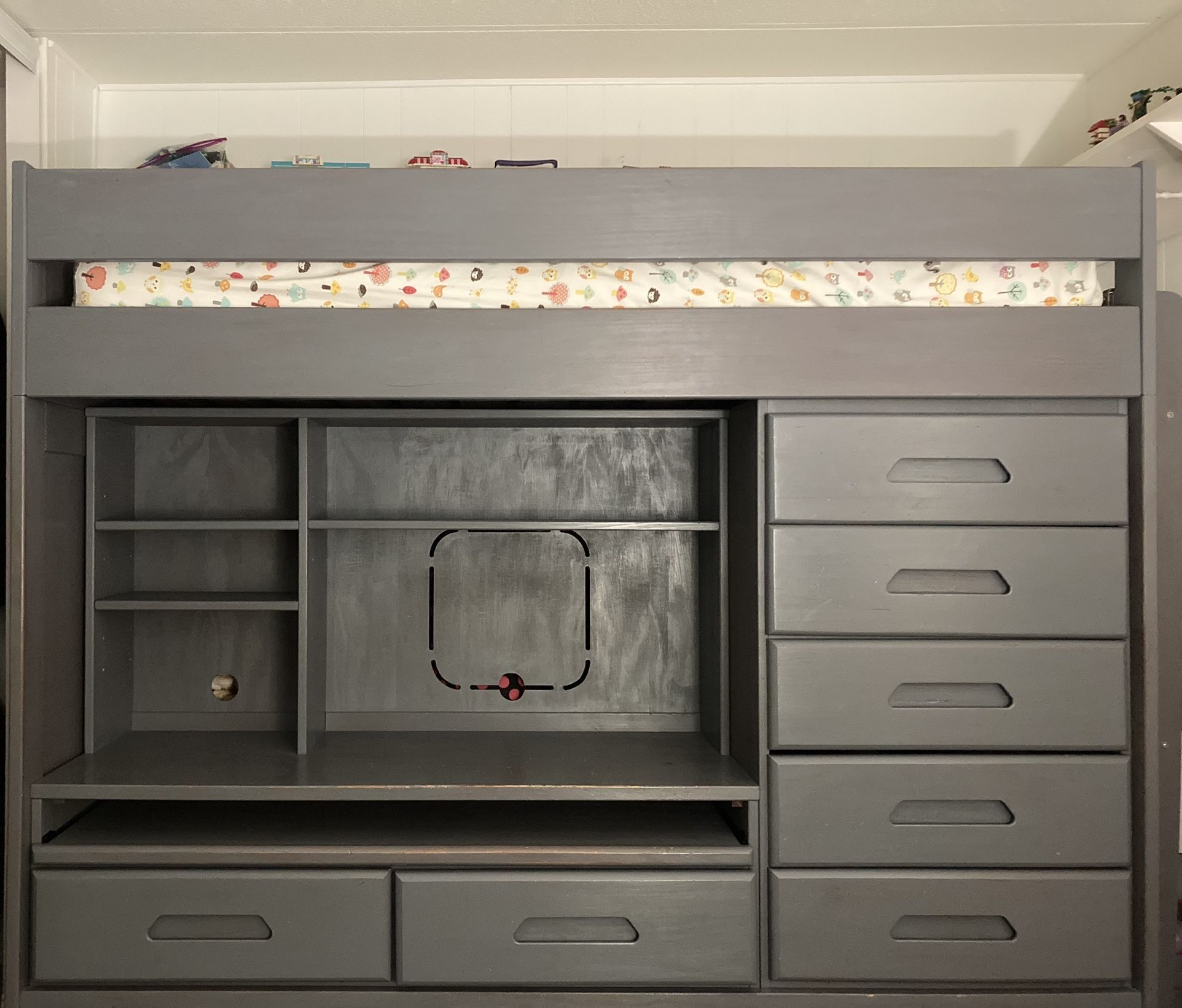 Grey Bunk Bed