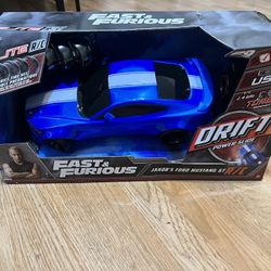 Fast & Furious 1:10 Jakob's Ford Mustang GT Drift RC with Extra Tires Radio  Control Cars