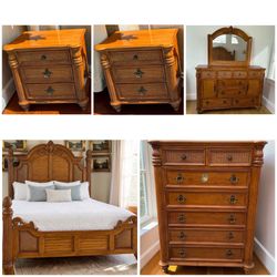 Bedroom set Tommy Bahama style (delivery available)