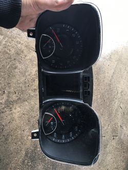Chevy Malibu cluster