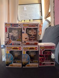 Funko Pop! Bundle (5) — Bleach, Hunter x Hunter, My Hero Academia, DC Bombshells