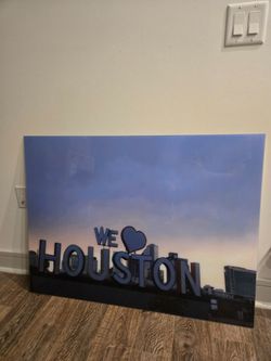 Custom Houston Acrylic Pictures
