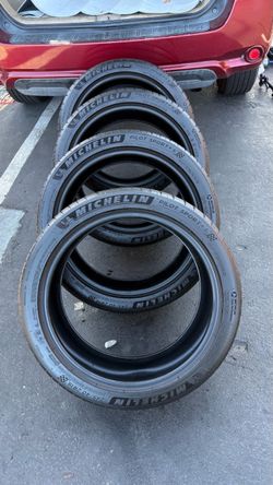 Michelin Pilot Sport 4 S Tires - 245/40 ZR19 & 275/35 ZR19