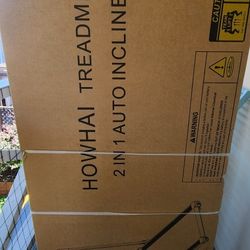 Howhai Treadmill 2 In 1 Auto Incline Brand New!