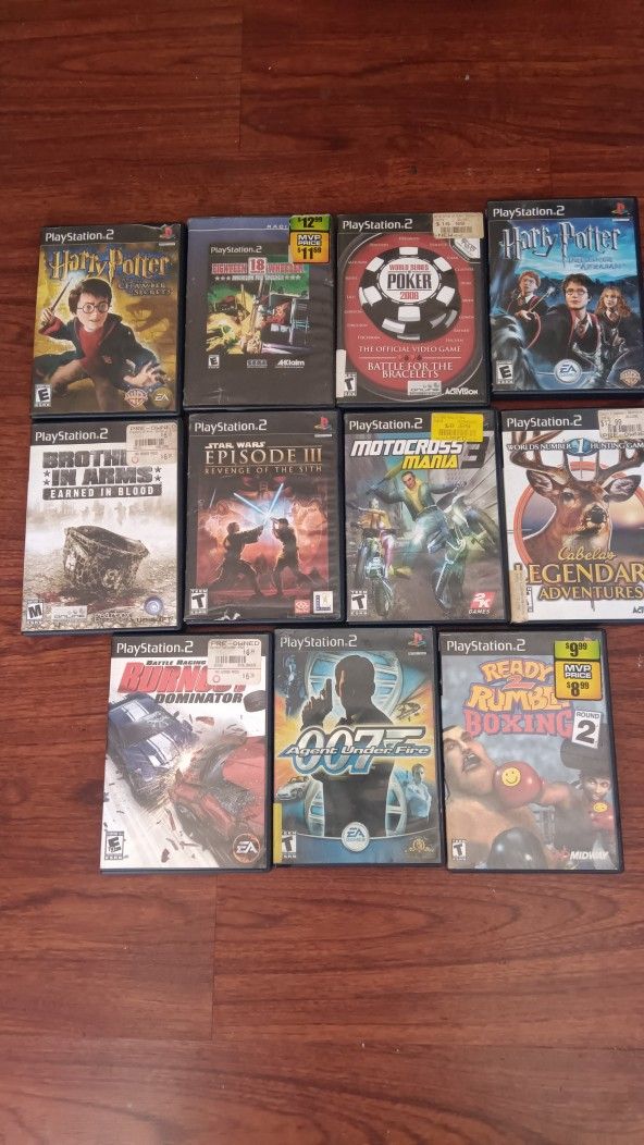 Ps2 Games Bundle (12) 