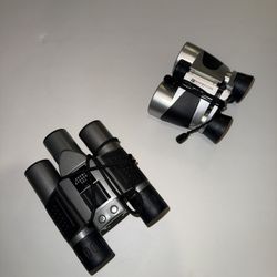 Lot of 2 Compact Binoculars – Great for Travel, Sports, or Cruises!