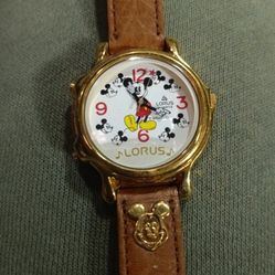 Vintage Musical Mickey Mouse Watch 