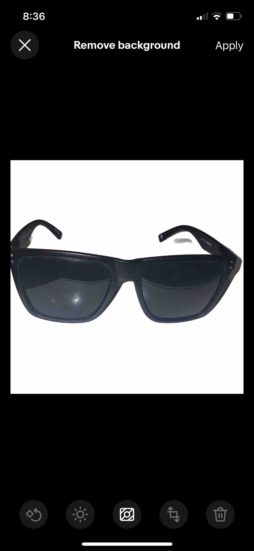 Super XXLarge Size RetroVisit  Rectangular Frame Sunglasses Edgewear   Polarized 