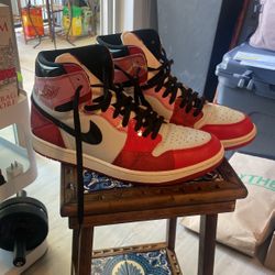 Air Jordan 1 Spider-Man Across the Spider-Verse Size 12