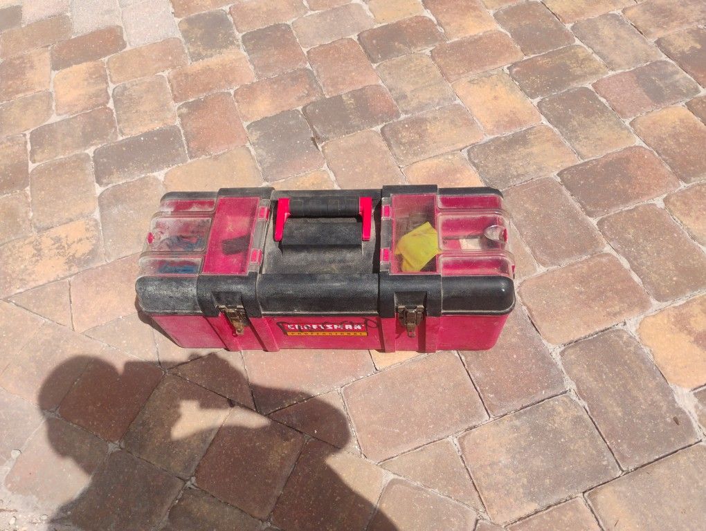Toolbox with tools inside; the tools alone are worth more than $25