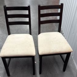 Wood Chair With Removable Seat Cover